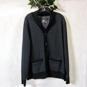 Express Cardigan Sweater with Stripes - Size XL